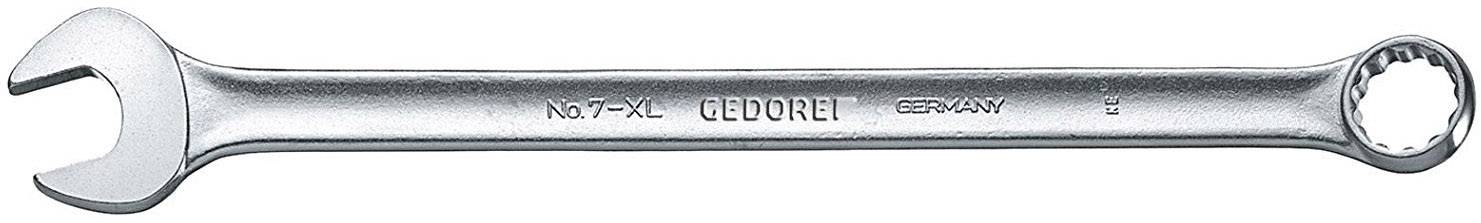 Une clé à fourche et à anneau en métal de la marque 'Gedore', marquée sur la surface de l'outil.