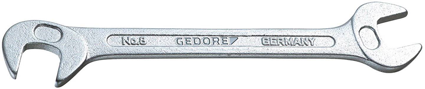 Gedore 6094390 8 6 Clé à fourche double Ouverture de clé (métrique) 6 mm