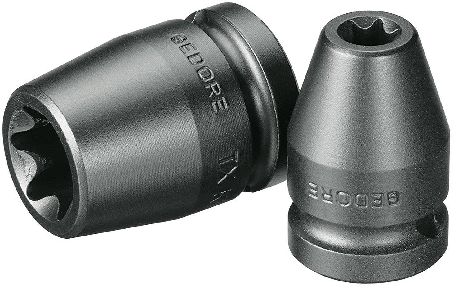 Gedore TXK 19 E-20 6223700 6 pans extérieurs (TX) Douille à choc 18.45 mm M16 1/2" (12.5 mm)