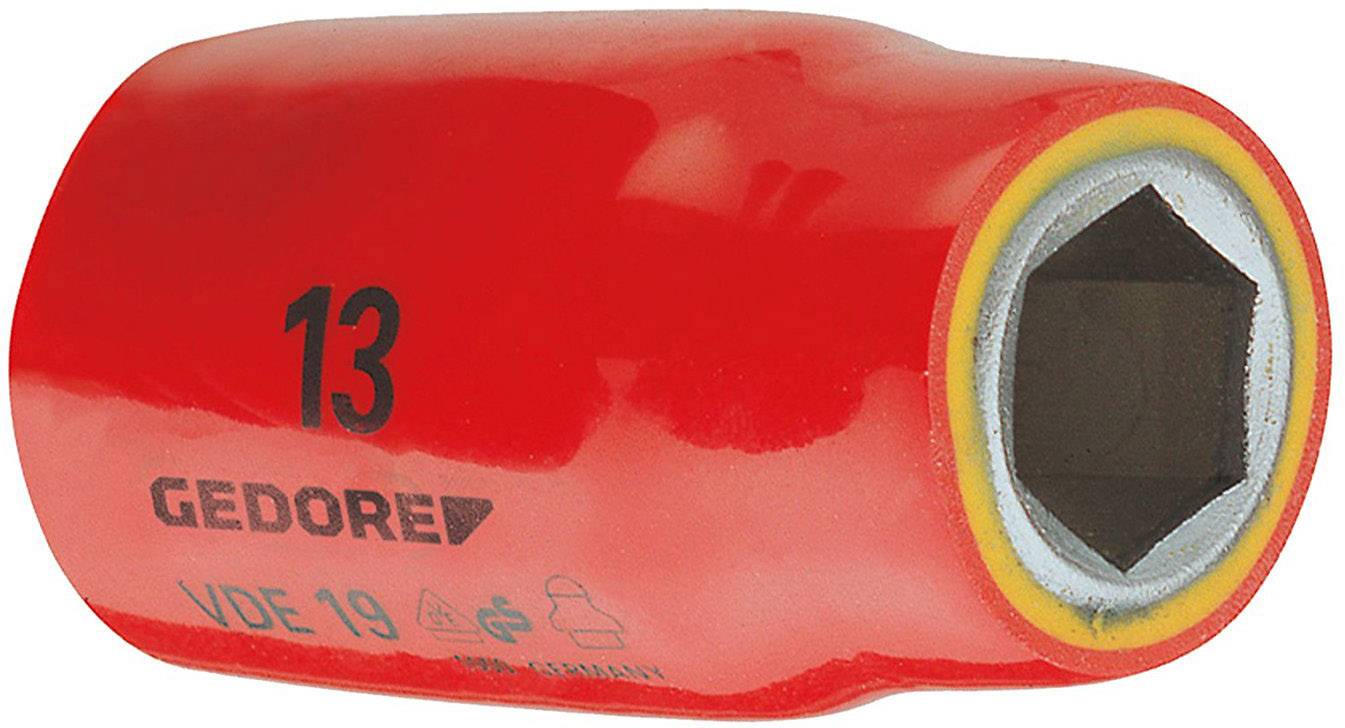 Gedore VDE 19 10 6122510 Douille VDE 10 mm 1/2" (12.5 mm)