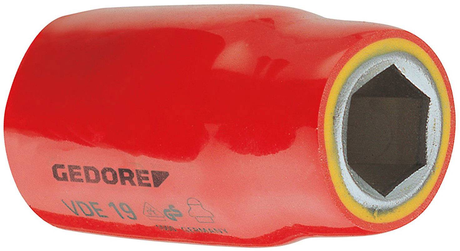 Gedore VDE 19 12 6122860 Douille VDE 12 mm 1/2" (12.5 mm)
