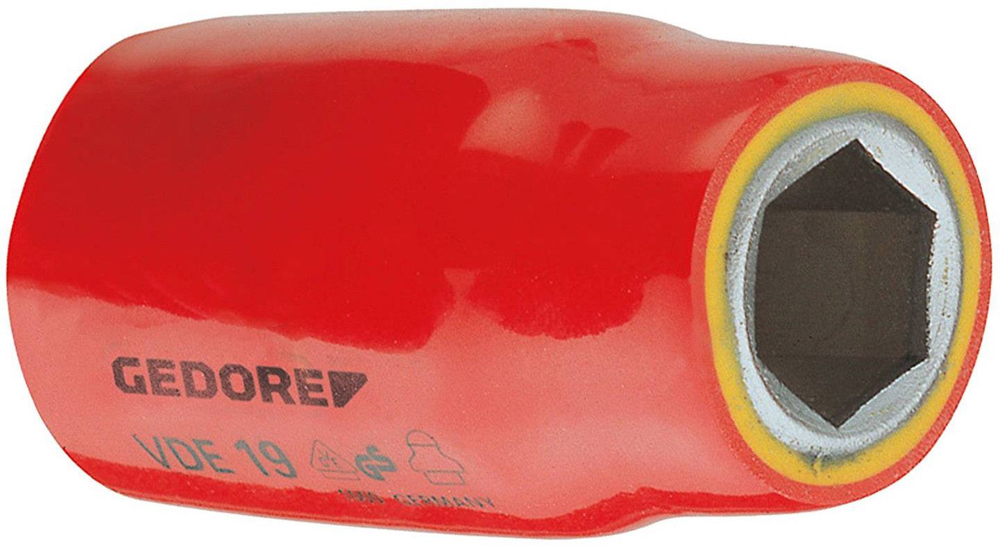 Gedore VDE 19 17 6123240 Douille VDE 17 mm 1/2" (12.5 mm)
