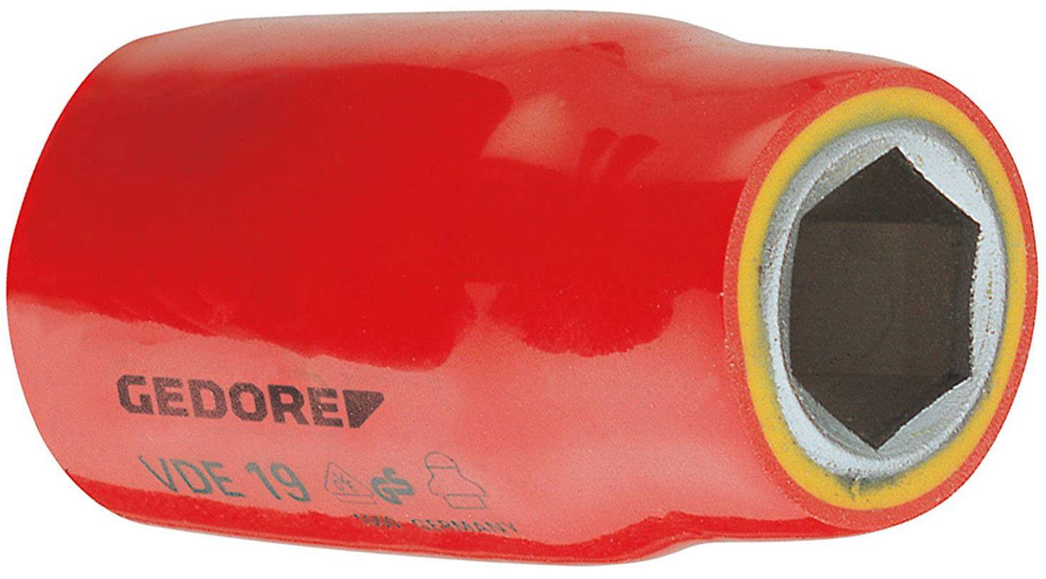 Gedore VDE 19 27 6123670 Douille VDE 27 mm 1/2" (12.5 mm)