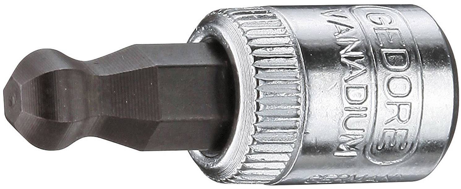Tête de vis en métal avec gravure 'GEDORE VANADIUM'. Adapté pour les travaux de vissage.