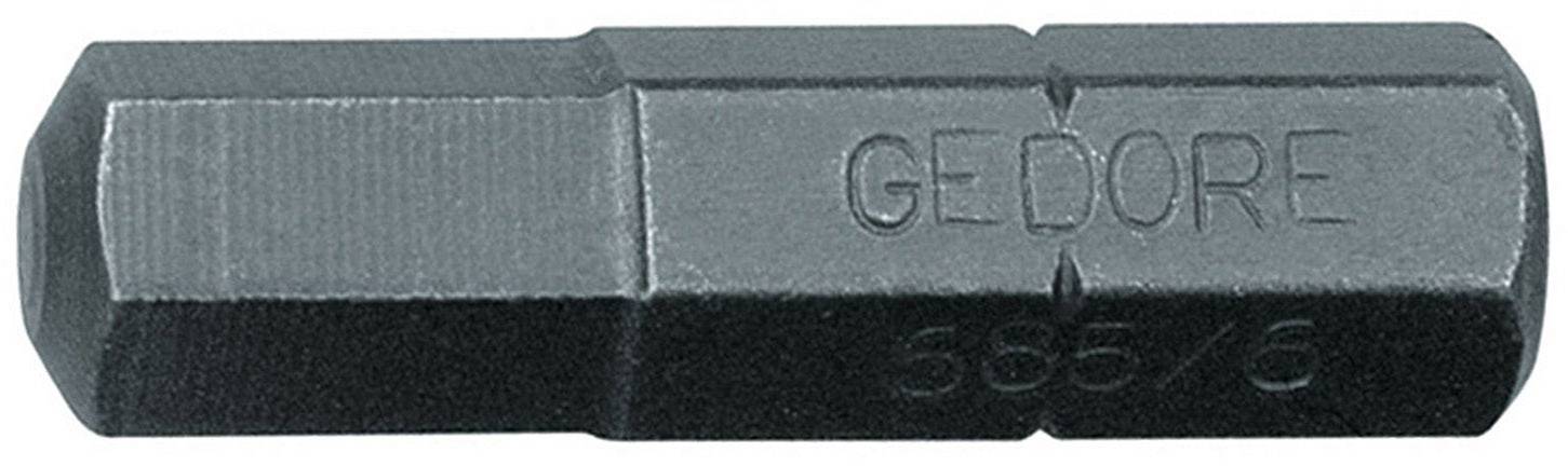 Embout hexagonal de Gedore avec inscription imprimée 'GEDORE 585/6', fabriqué en métal, présentant une construction robuste.