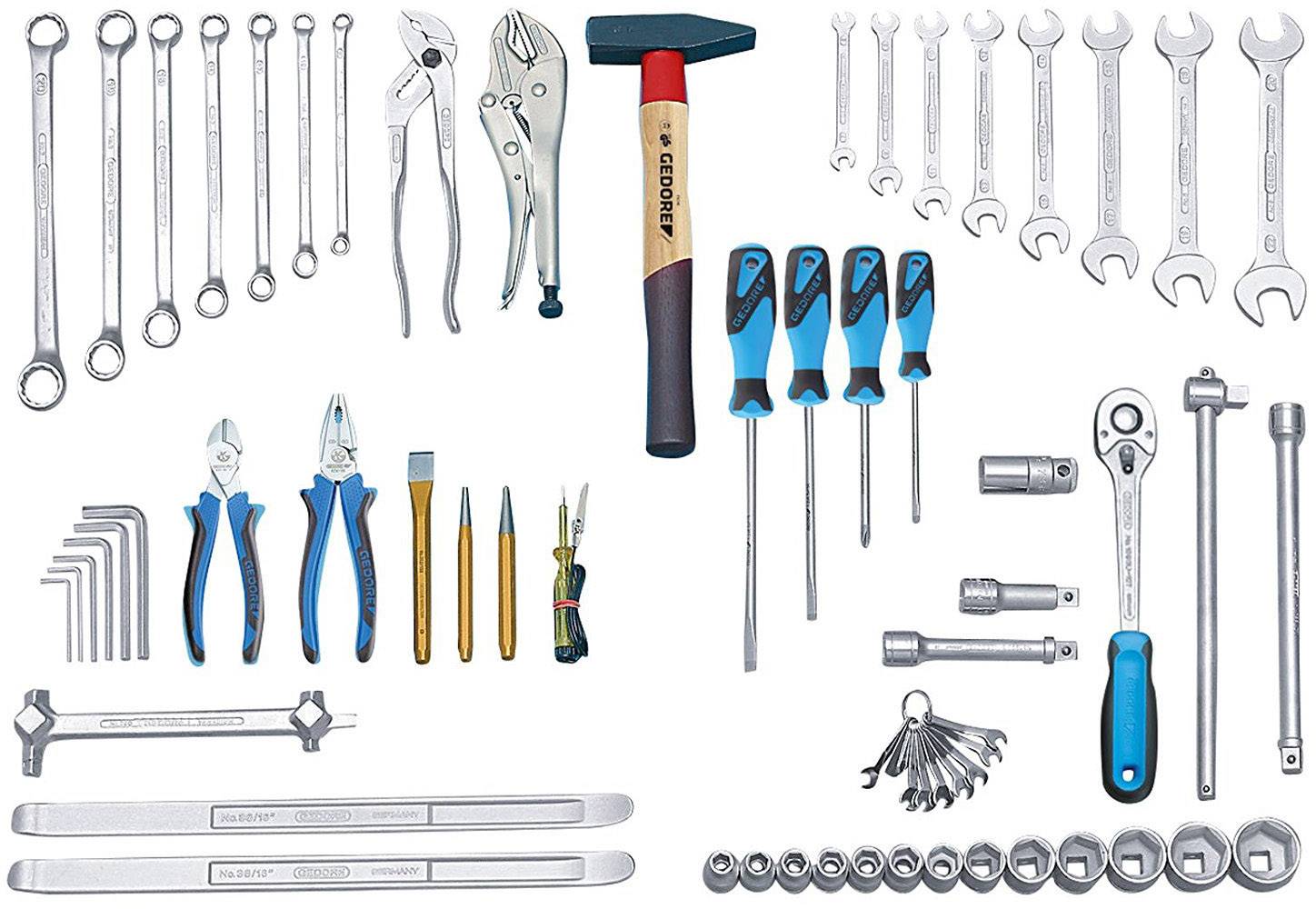 Gedore S 1151 6607010 Jeu d'outils 68 pièces