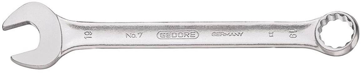 Y compris une clé à double embout en métal portant les numéros 19 et 22, marquée du nom de marque Gedore.