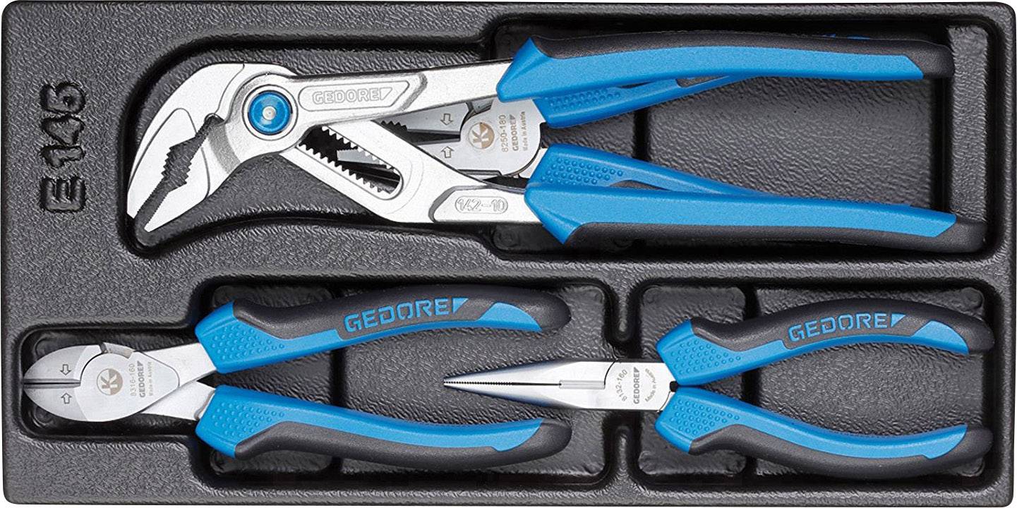 Gedore 6614650 Jeu de pinces