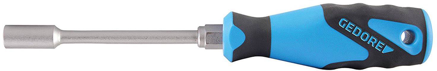 Gedore 2133 6 pour l'atelier Tournevis à douille Taille (métrique): 6 mm Largeur sur pans (en pouces): 1/4 pouces Longueur de la