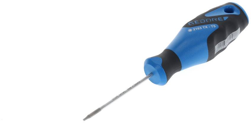 Gedore 2163 TX T5 Tournevis Torx Taille (tournevis) T 5 Longueur de la lame: 60 mm