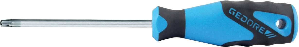 Un tournevis bleu et noir avec une poignée ergonomique et une tête à fente, adapté à diverses applications de vissage.