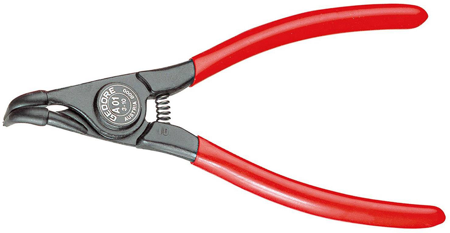 Gedore 6702350 Outil de montage Adapté pour (pinces pour circlips) circlips extérieurs 10-25 mm Forme de la panne (détails