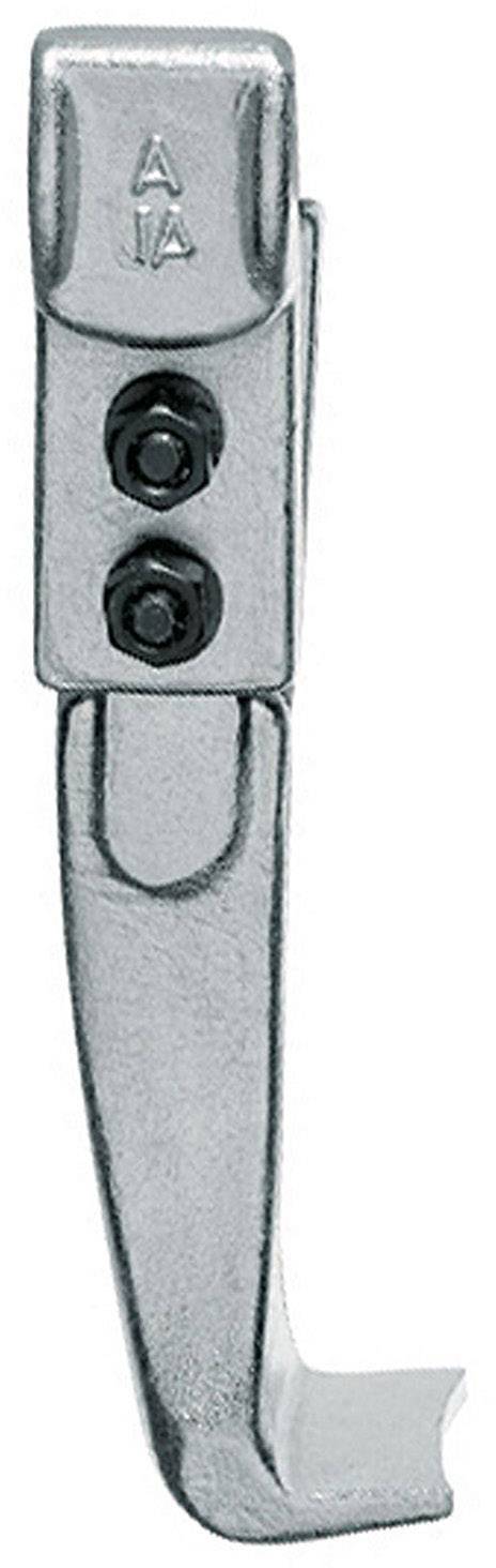Pied de machine à coudre métallique avec vis et marquage indiqué 'A 1A', utilisé comme accessoire pour machines à coudre.