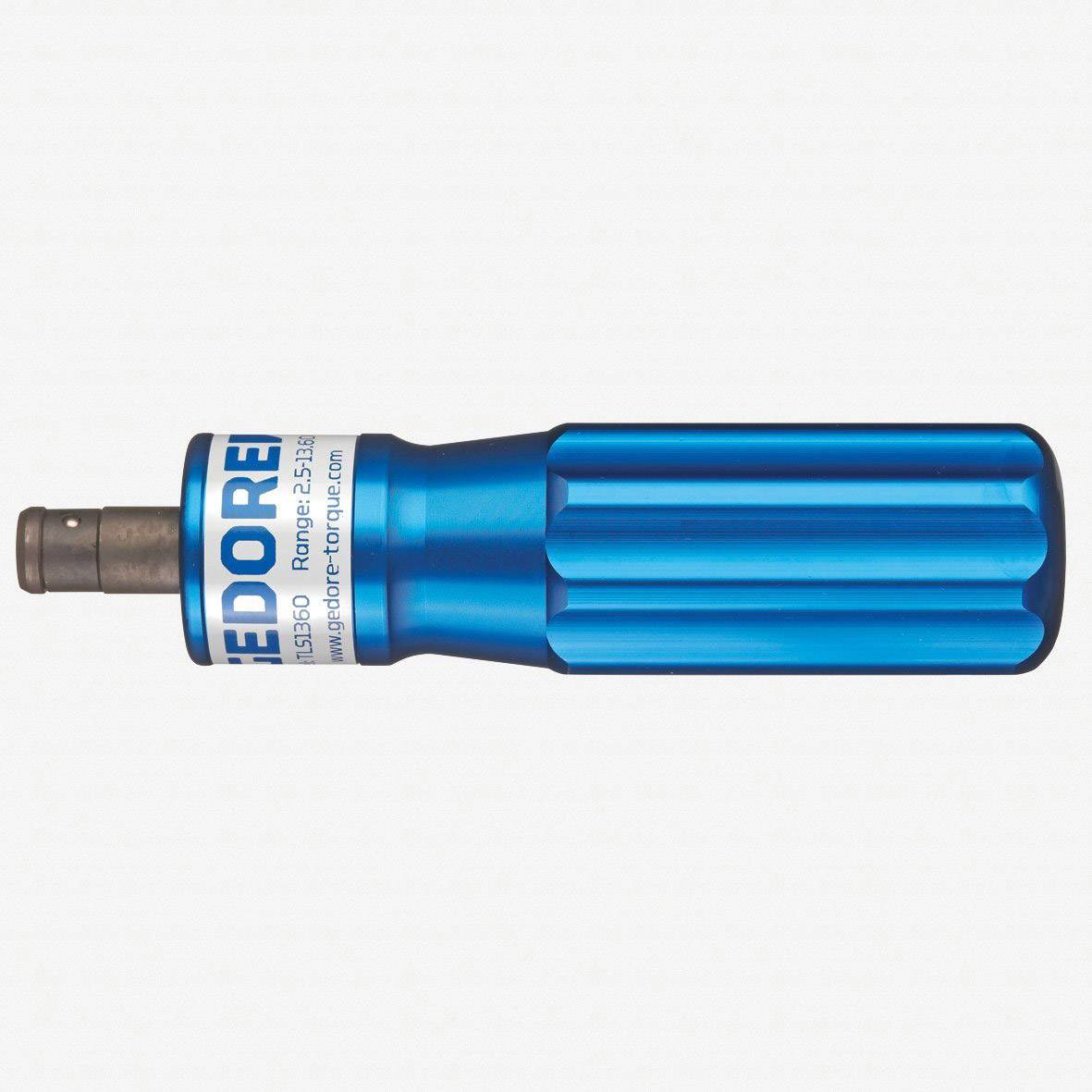 Gedore 755-05 Tournevis dynamométrique 2.8 - 13.6 Nm DIN EN ISO 6789