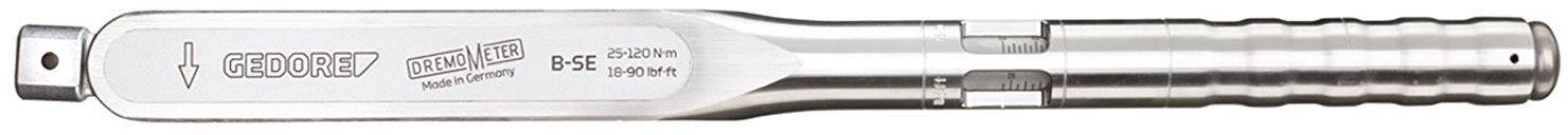 Gedore 8481-01 7714140 Clé dynamométrique carré à enficher 9 x 12 mm 25 - 120 Nm