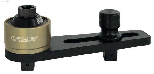 Outil métallique doté d'une poignée cylindrique et en forme de bouton, utilisé pour des réglages mécaniques précis et des fixations.