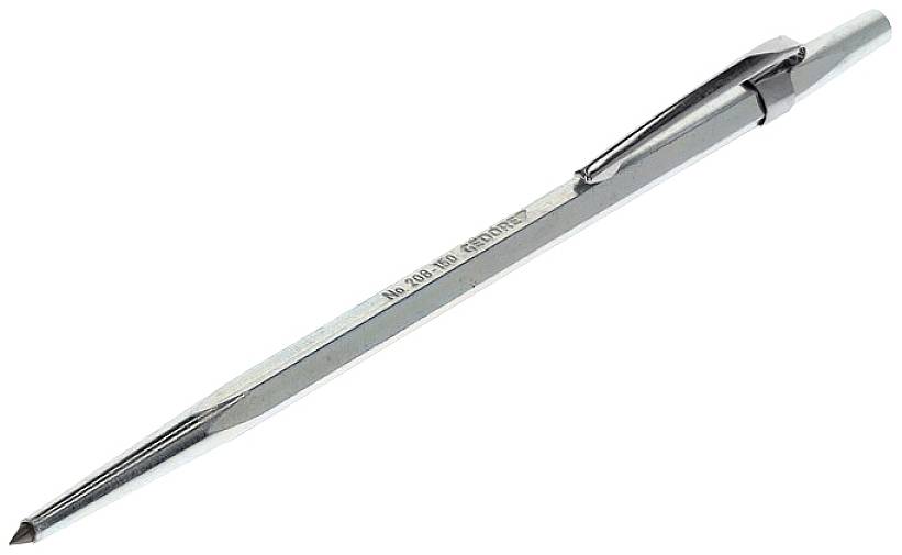 Gedore 8881680 Pointe à tracer Acier Chrome-Vanadium galvanisé