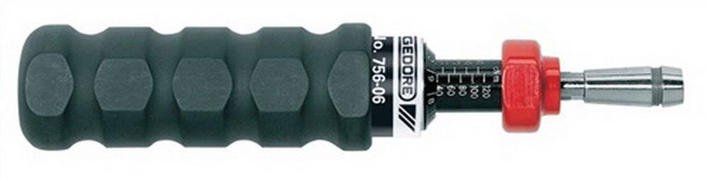 Gedore 756-06 Tournevis dynamométrique 1.2 - 6 Nm DIN EN ISO 6789