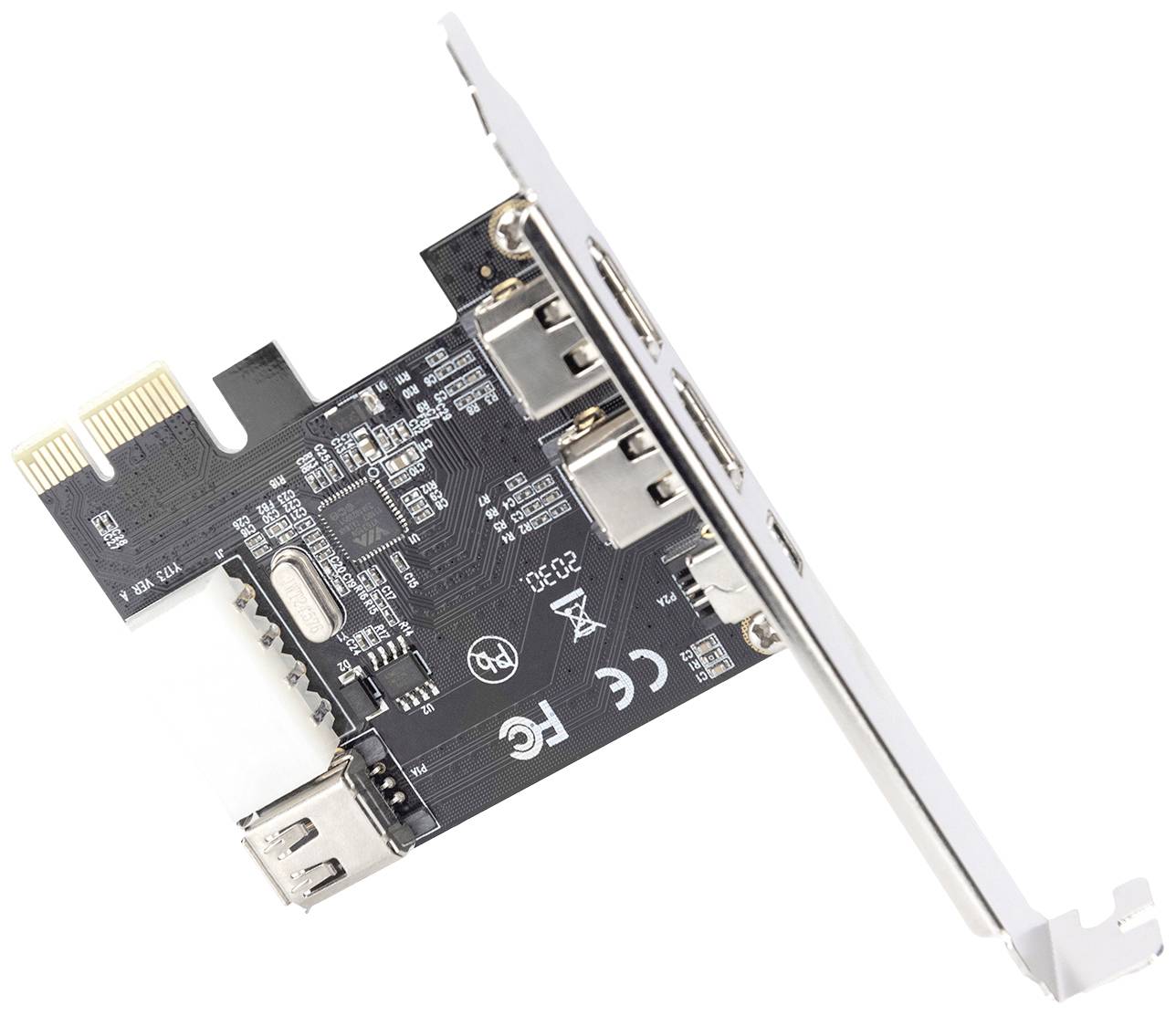Digitus DS-30201-5 3+1 ports Carte contrôleur FireWire 400 FireWire 400 PCIe
