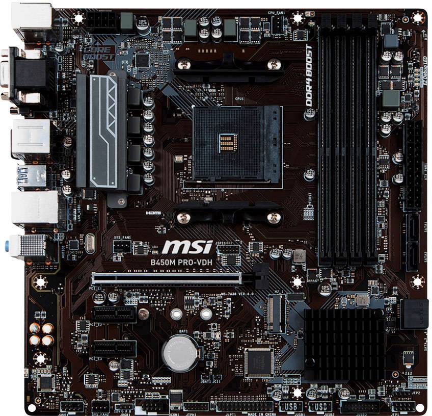 Carte mère MSI TRX40 Pro 10G 7C60-001R Socket AMD AM4 Facteur de forme ATX Chipset de la carte mère AMD® TRX40 1 pc(s)
