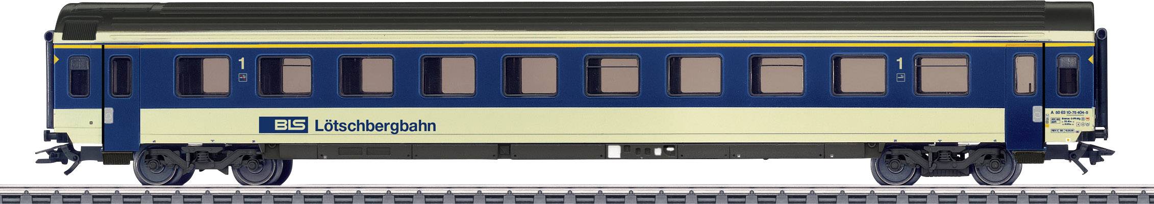 Märklin 42175 H0 4er-Set Personenwagen der BLS