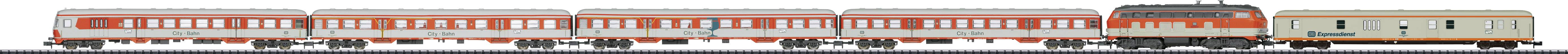 MiniTrix T16280 Locomotive diesel série 218 de la DB AG