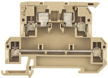 Weidmüller 7760059006 Bloc de jonction à fusibles 4 mm raccord à vis beige foncé 50 pc(s)