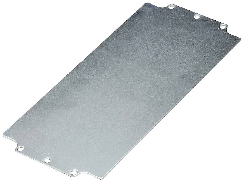 Weidmüller POK MOPL 1636 MINI Plaque de montage (L x l) 113 mm x 342 mm Tôle d'acier argent 1 pc(s)