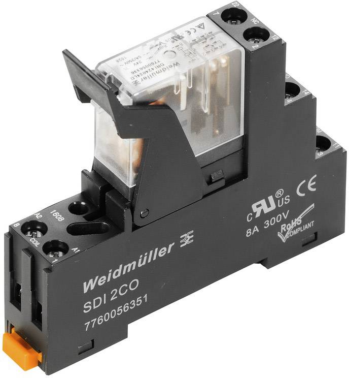 Weidmüller DRIKIT 12VDC 2CO LD Interface relais 12 V/DC 5 A 2 inverseurs (RT) 10 pc(s)
