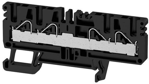 Bloc de jonction de traversée PDU 2.5/4/4AN SW 1529440000 noir Weidmüller 100 pc(s)