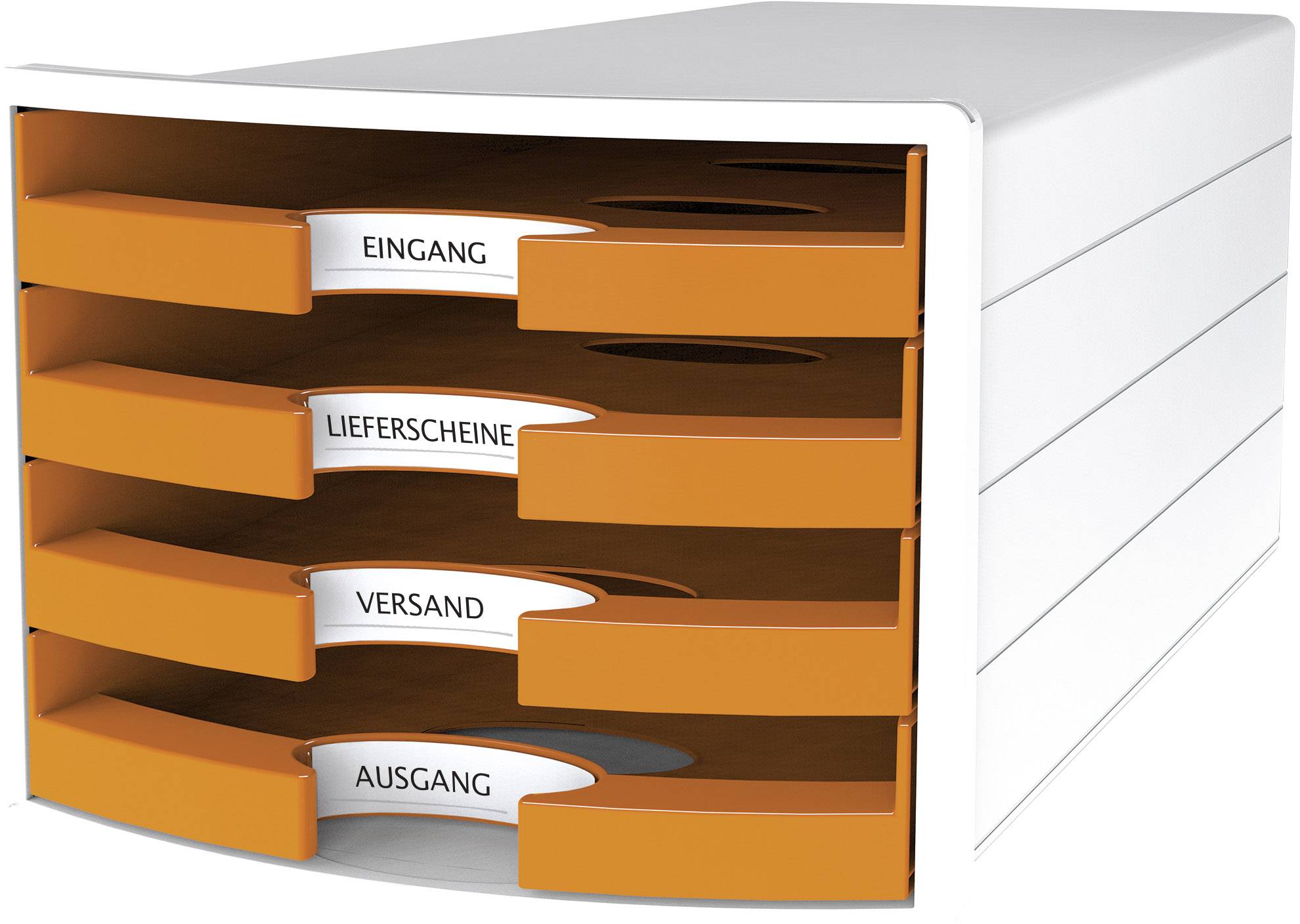 HAN IMPULS 2.0 1013-51 Caisson à tiroirs blanc DIN A4, DIN C4 Nombre de tiroirs: 4
