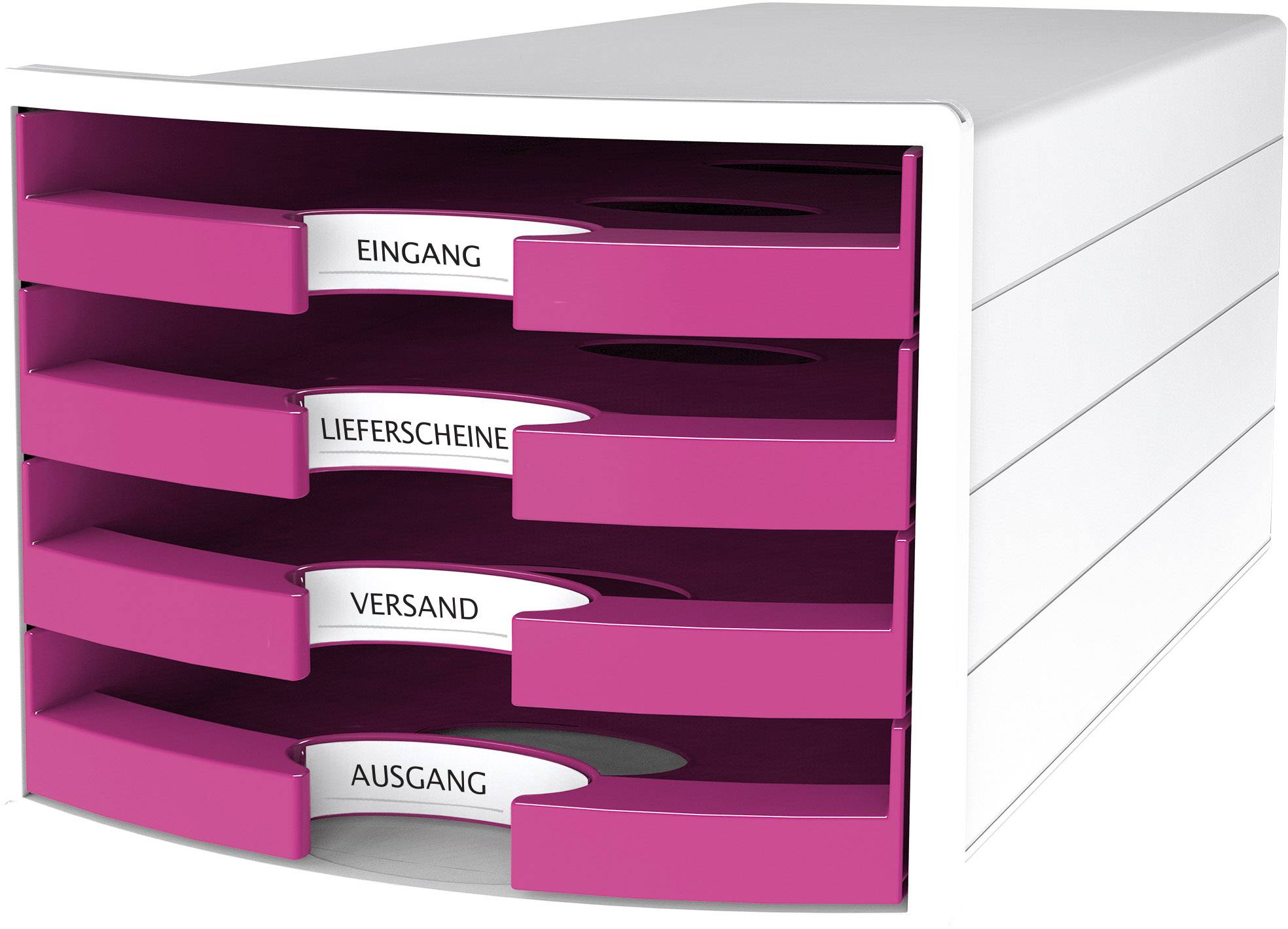 HAN IMPULS 2.0 1013-56 Caisson à tiroirs blanc DIN A4, DIN C4 Nombre de tiroirs: 4