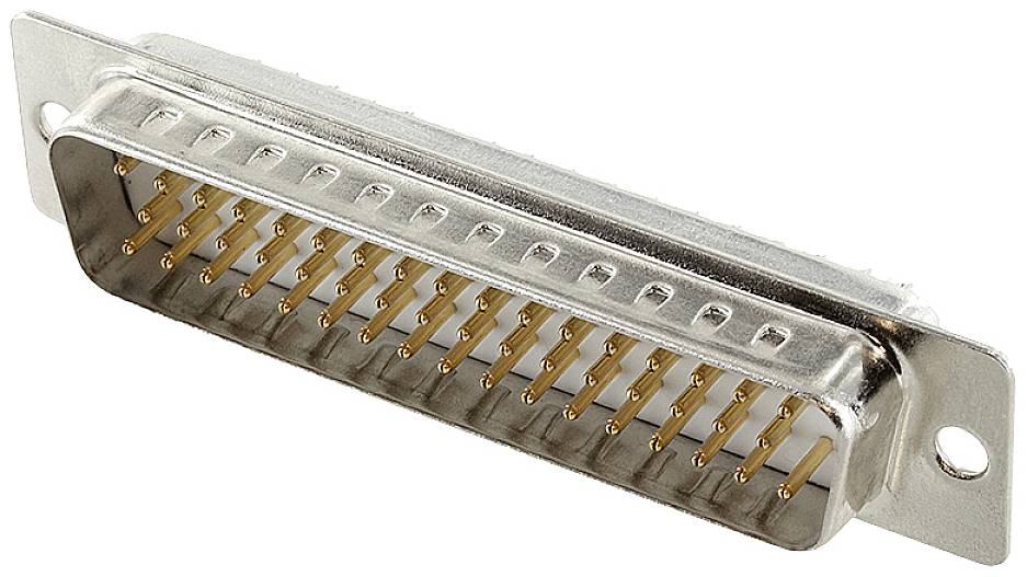encitech DM50-SP-W 2108-0200-05 Embase SUB-D mâle 180 ° Nombre de pôles: 50 fût à souder 1 pc(s) Tray