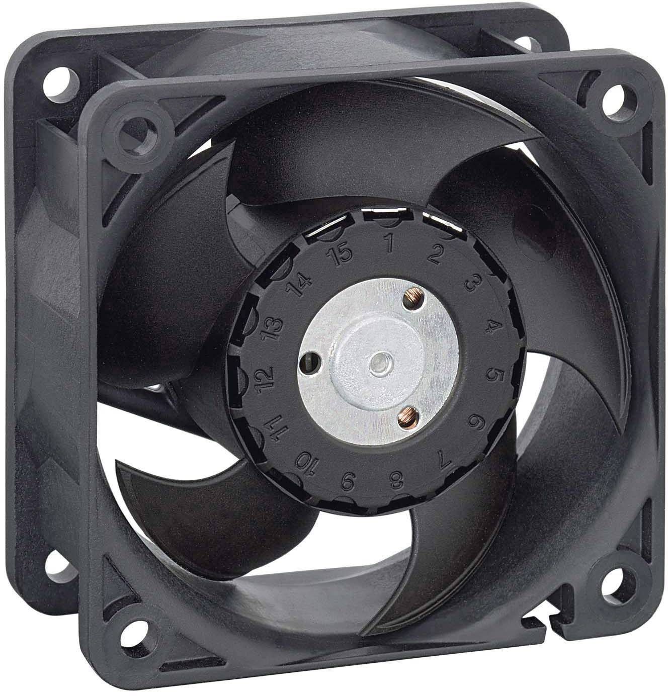 Ventilateur axial EBM Papst 624 H 9292207009 24 V/DC 46 m³/h (L x l x H) 60 x 60 x 25 mm 1 pc(s)