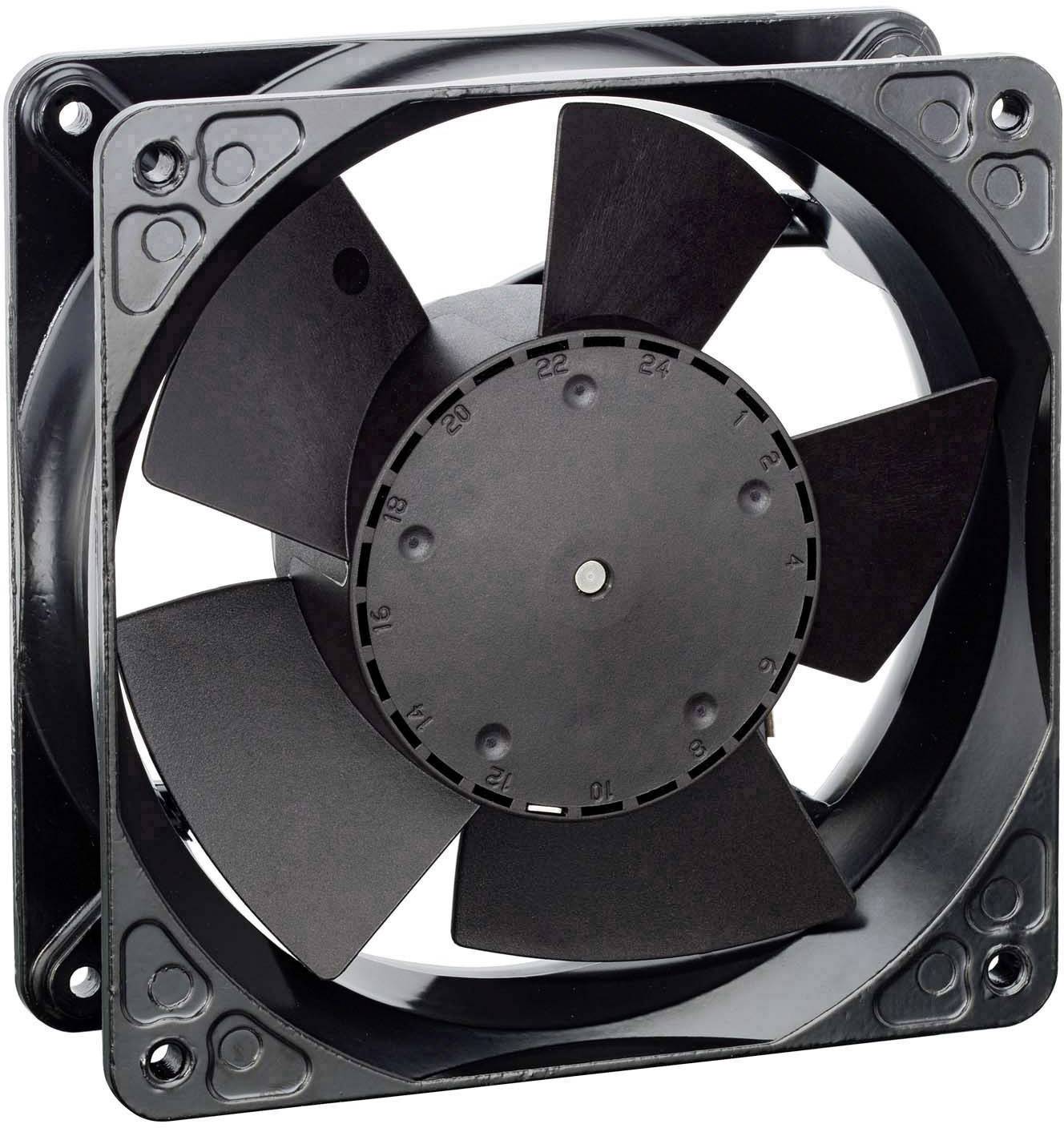 Ventilateur axial EBM Papst 4114N/2H7P 9694314003 24 V/DC 475 m³/h (L x l x H) 119 x 119 x 38 mm 1 pc(s)