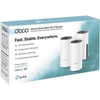 TP-LINK Deco M4(3-Pack) paquet de 3 Réseau maillé 2.4 GHz, 5 GHz TP-LINK Deco M4(3-Pack) paquet de 3 Réseau maillé 2.4 GHz, 5 GHz