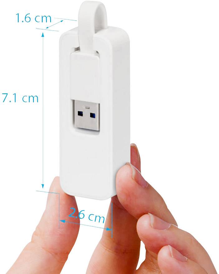 Adaptateur réseau TP-LINK UE200 100 MBit/s USB 2.0