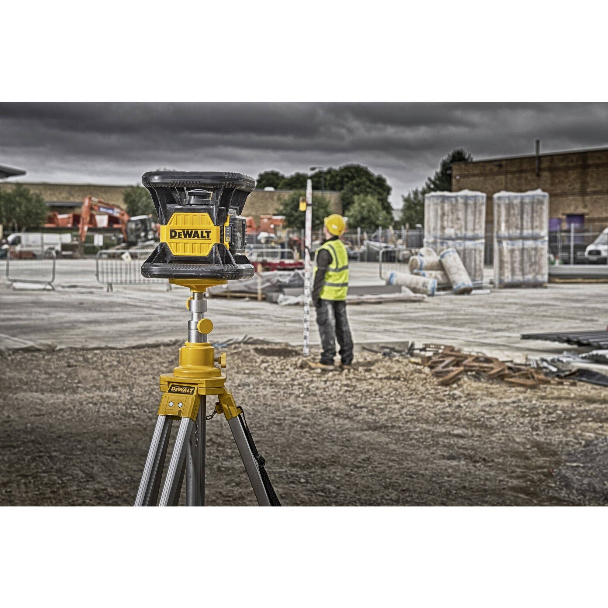 DEWALT Laser rotatif avec récepteur laser