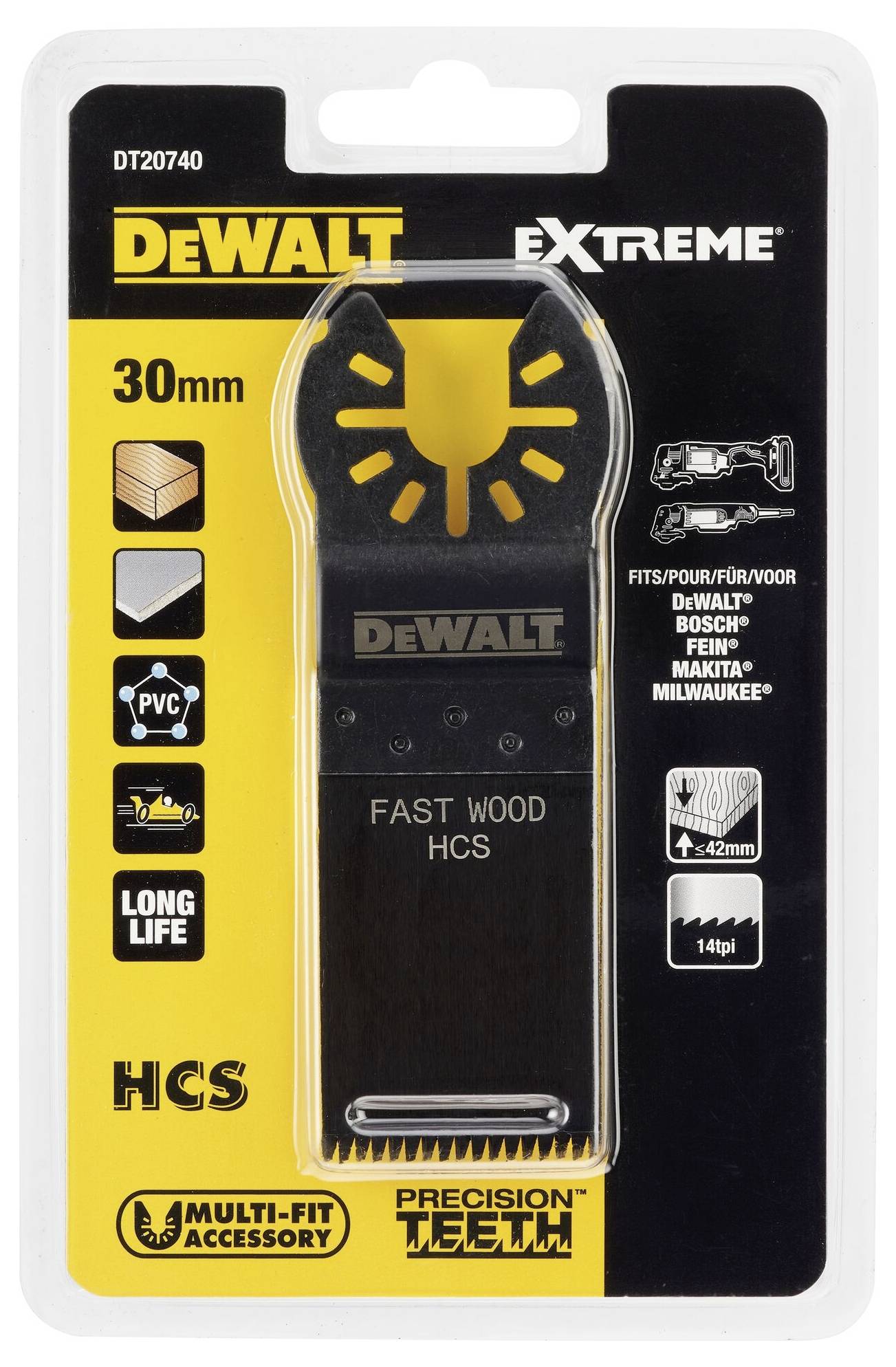 Lame de scie 1 pièce DEWALT DT20740-QZ 1 pc(s)