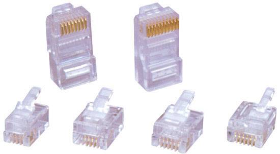 TRU COMPONENTS Western Connecteur RJ 10 7712844 mâle, droit Nombre de pôles 4P4C