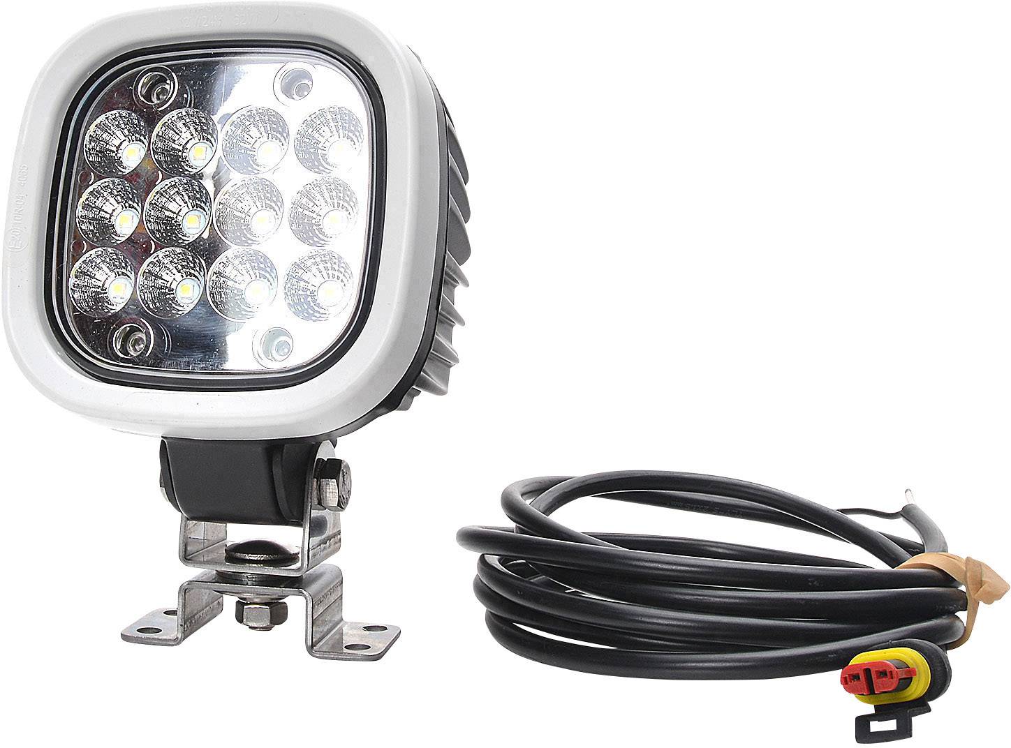 WAS Projecteur de travail 12 V, 24 V, 36 V, 48 V, 60 V, 70 V W130 8000 Superseal 1214/1 éclairage de proximité large (l x H x P)