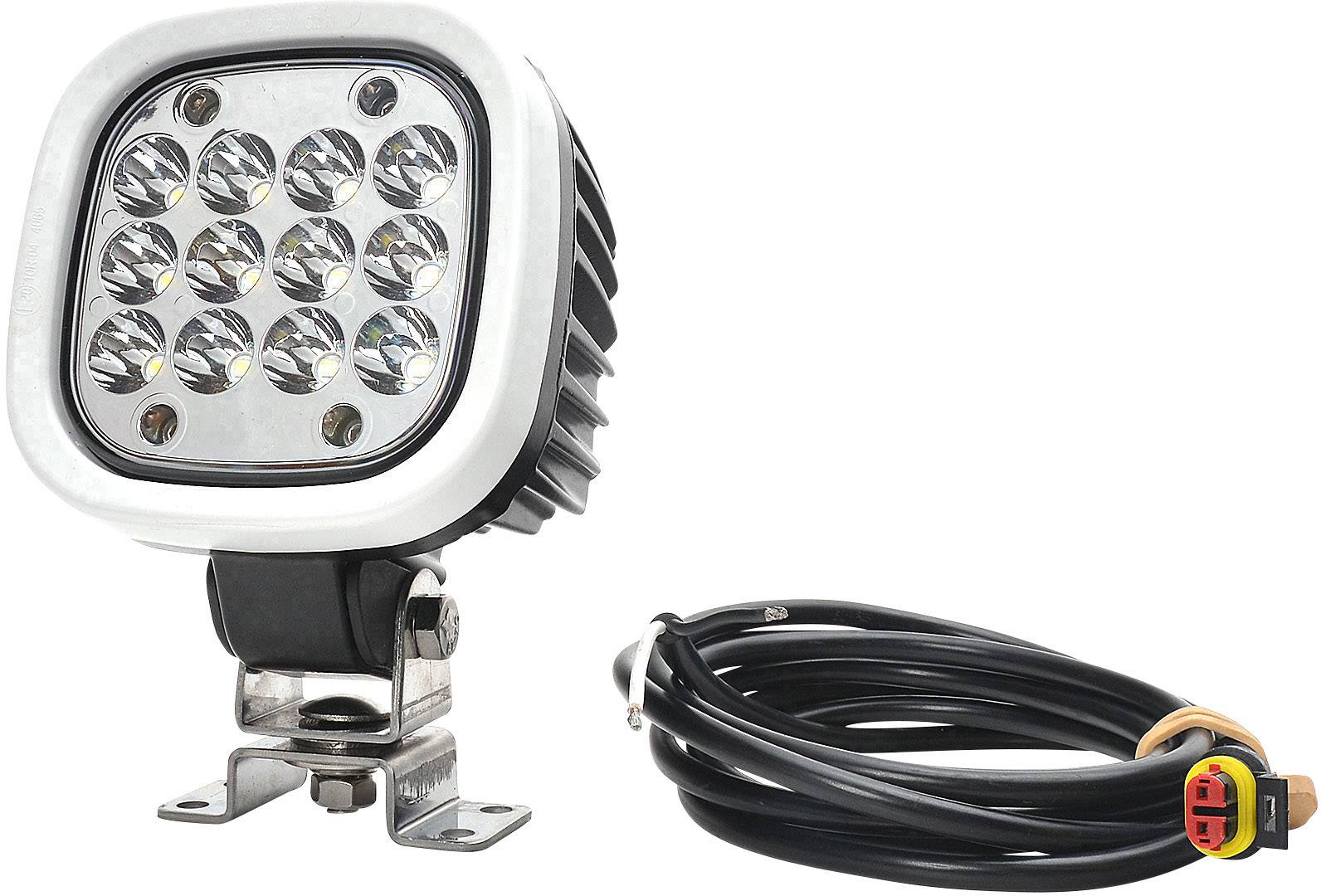 WAS Projecteur de travail 12 V, 24 V, 36 V, 48 V, 60 V, 70 V W130 8000 Spot Superseal 1215/I éclairage à large spectre