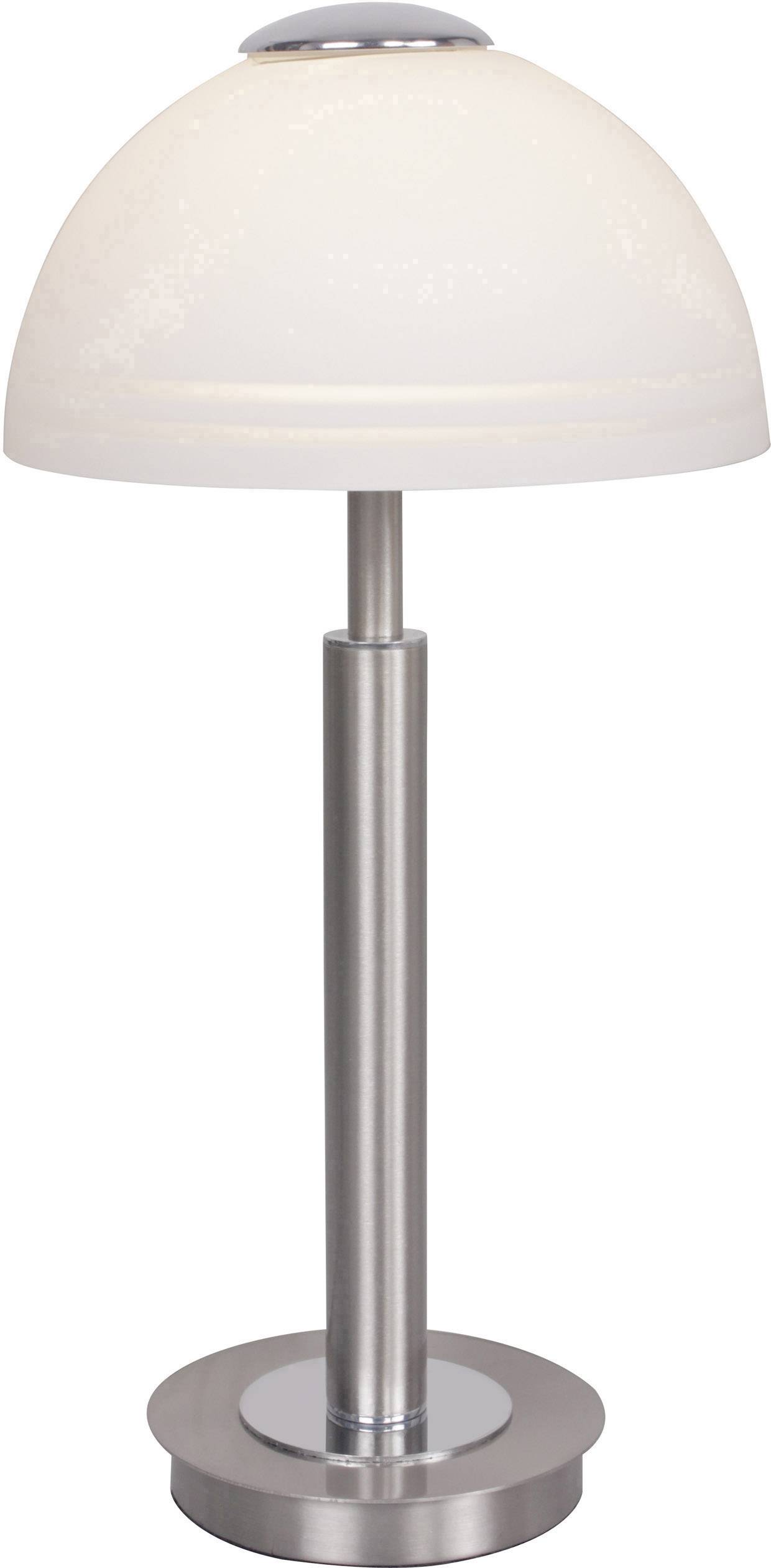 WOFI Class 8450.01.64.0000 Lampe à LED de table 6 W blanc chaud nickel (mat)