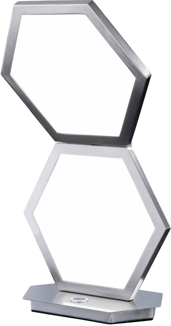 WOFI Signe 8323.01.64.8000 Lampe à LED de table 10 W argent