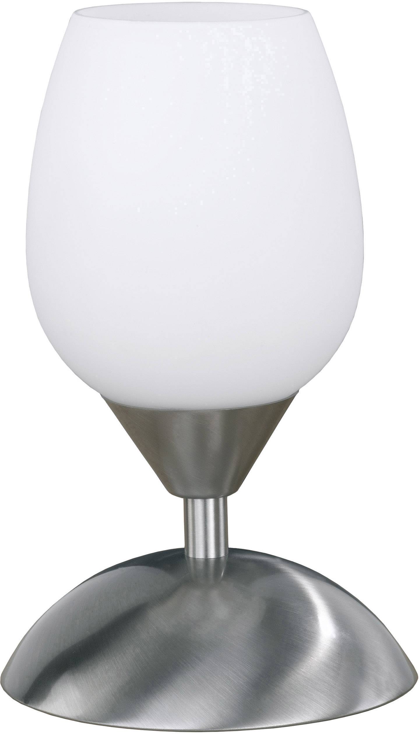 ACTION Flame 814101640500 Lampe de table LED E14 60 W nickel (mat)