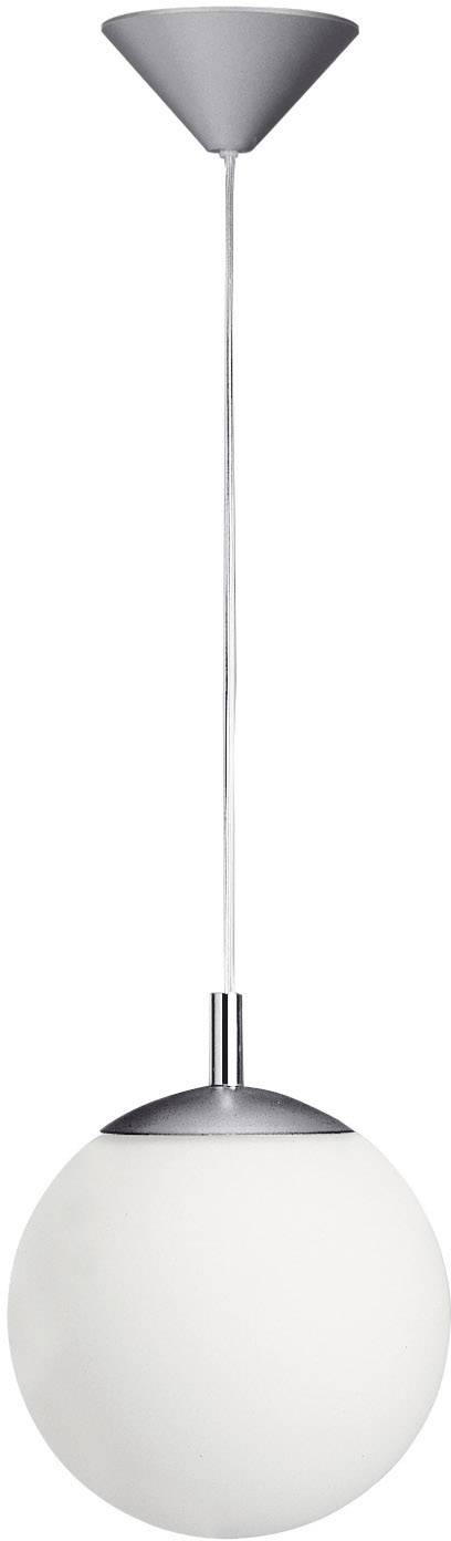 WOFI Point 6248.01.64.0200 Luminaire à suspendre LED E27 60 W nickel (mat)