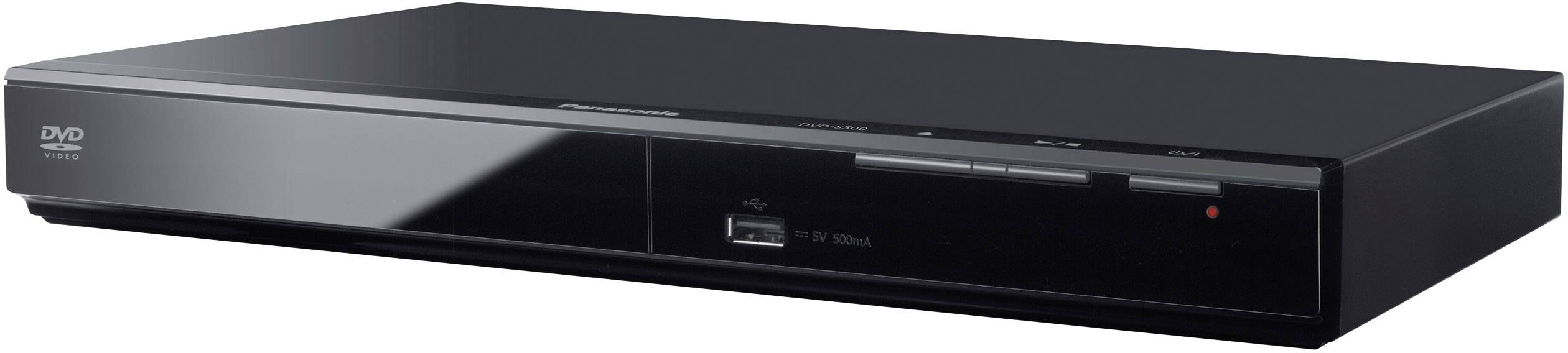 Panasonic DVD-S500 Lecteur DVD noir