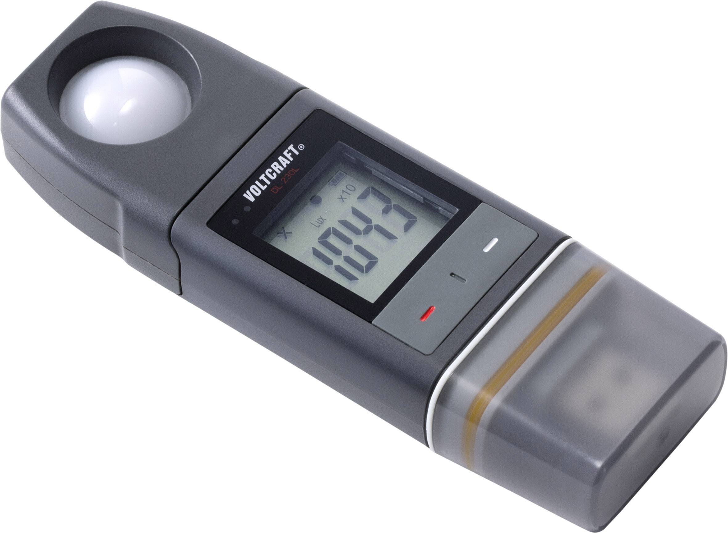 Enregistreur de données (lux) VOLTCRAFT DL-230L Valeur de mesure intensité d'éclairage fonction PDF