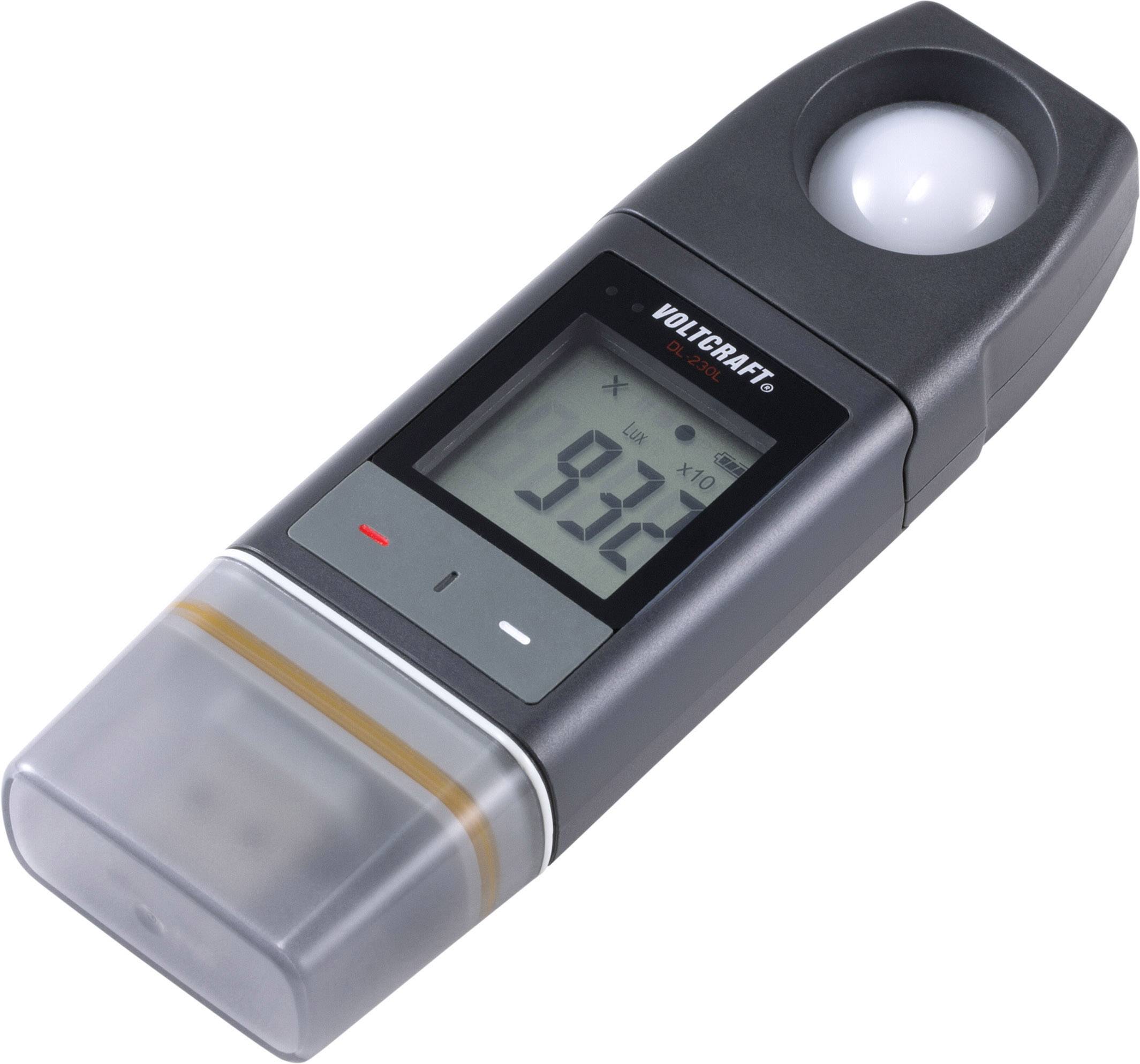 Enregistreur de données (lux) VOLTCRAFT DL-230L Valeur de mesure intensité d'éclairage fonction PDF