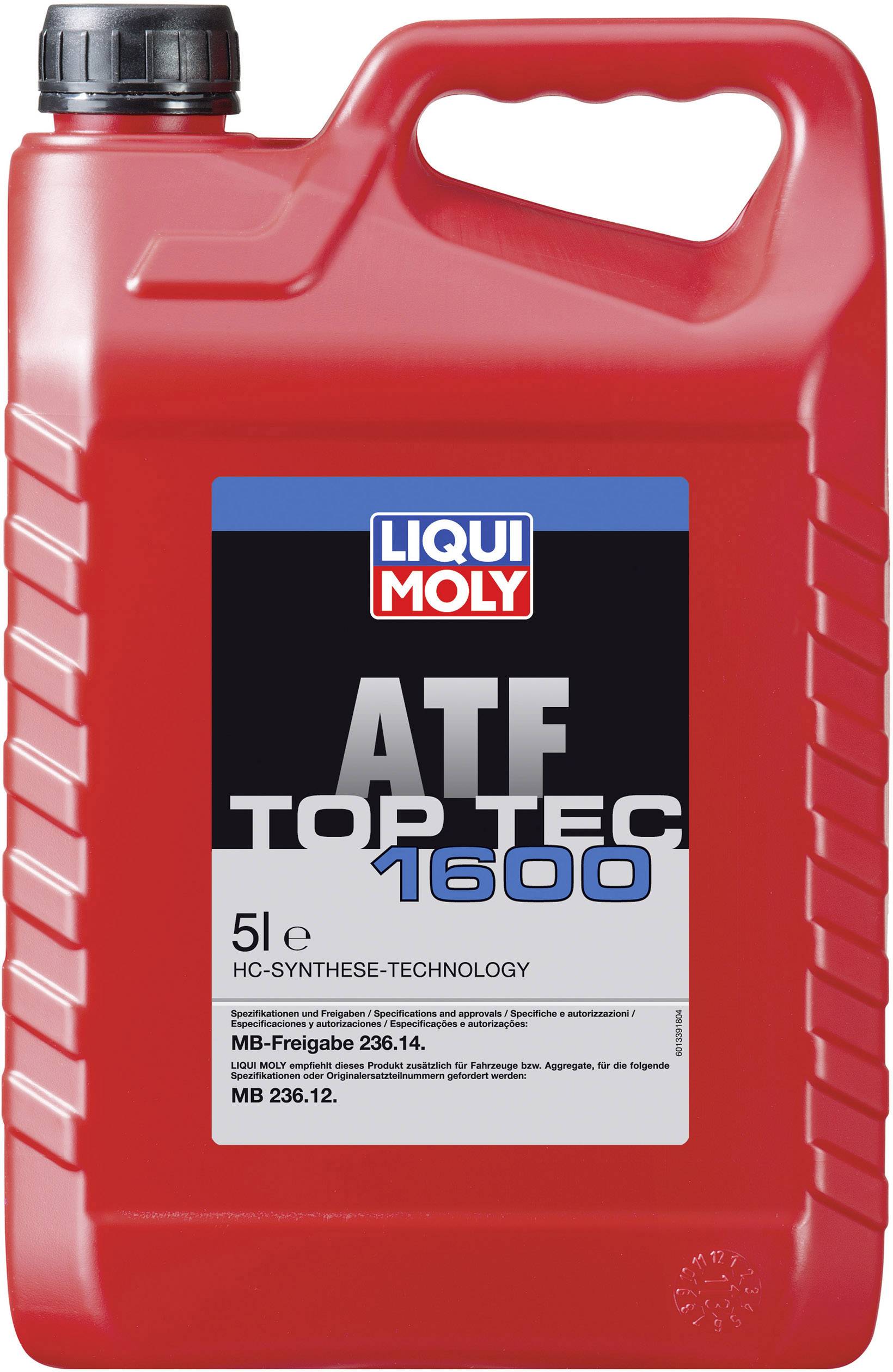 Liqui Moly Top Tec ATF 1600 21176 Huile pour transmission automatique 5 l